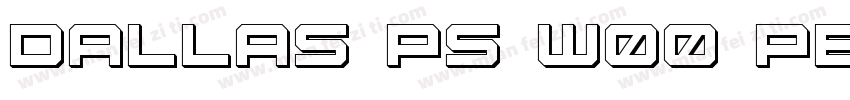 Dallas PS W00 Pen字体转换